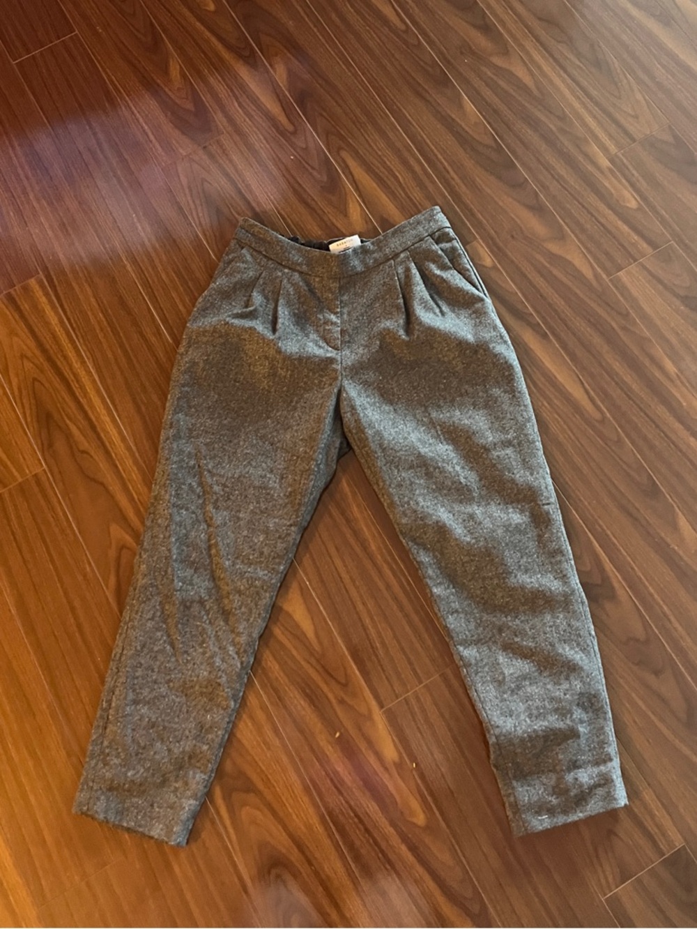 Babaton Grey Wool Conan Pant